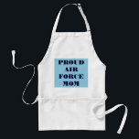 Avental Apron Proud Air Force Mãe<br><div class="desc">Apron Proud Air Force Mãe</div>
