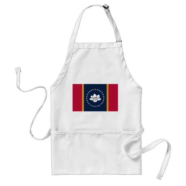 Avental Apron with Flag of Mississippi (Frente)