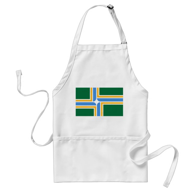 Avental Apron with Flag of Portland City, Oregon (Frente)