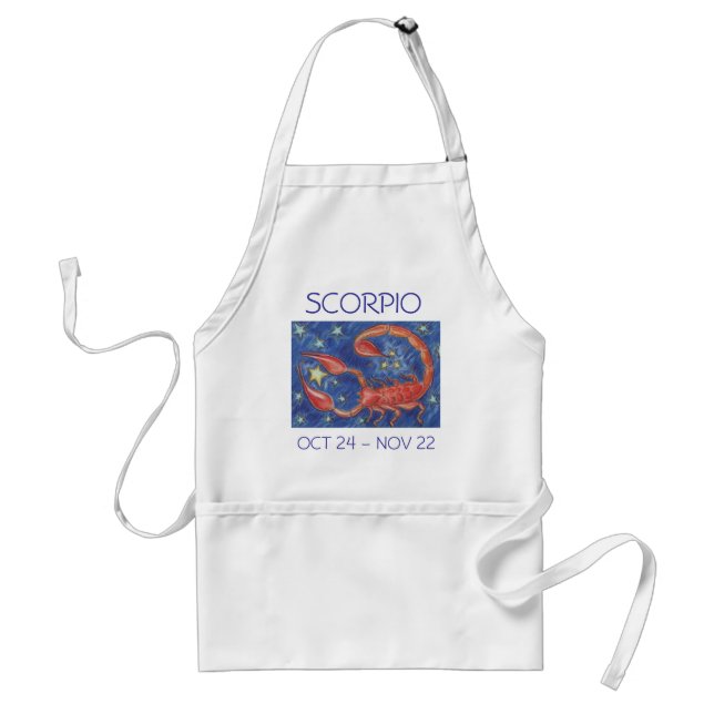 Avental apron Zodiac Scorpio (Frente)