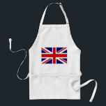 Avental Aprons com bandeira do Reino Unido<br><div class="desc">Aprons com bandeira do Reino Unido. Ideias de presentes mais baratas para eventos nacionais. Inglês vermelho branco e design azul.</div>
