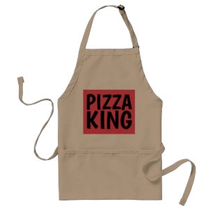 Avental Aprons de cozinha masculina do PAI PIZZA KING