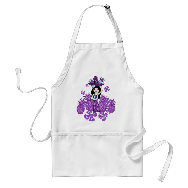 Avental Aprons de Pineapple Luau Chef (Frente)