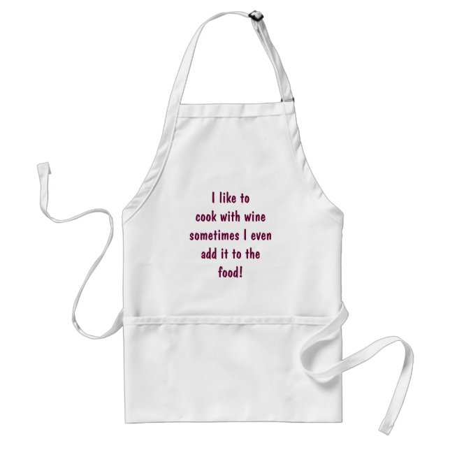 Avental Aprons personalizados que gosto de cozinhar com av (Frente)