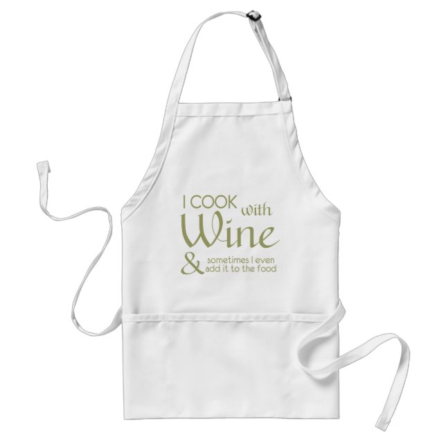 Avental Aprostão de cotação de vinho (Frente)