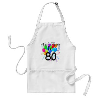 Avental Aquele é direito que eu sou 80 - aniversário