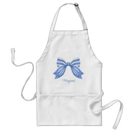 Avental Arco de distribuição azul de aquarela