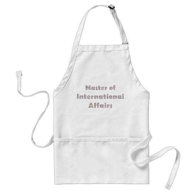 Avental Assuntos internacionais (Frente)