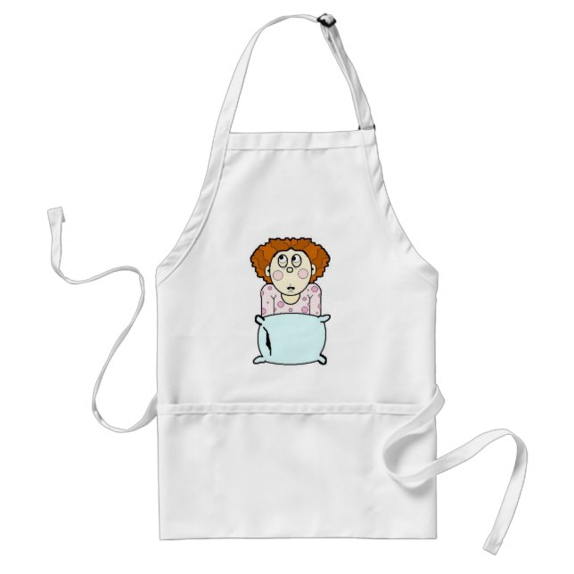Avental Assustada Lil Girl Apron (Frente)