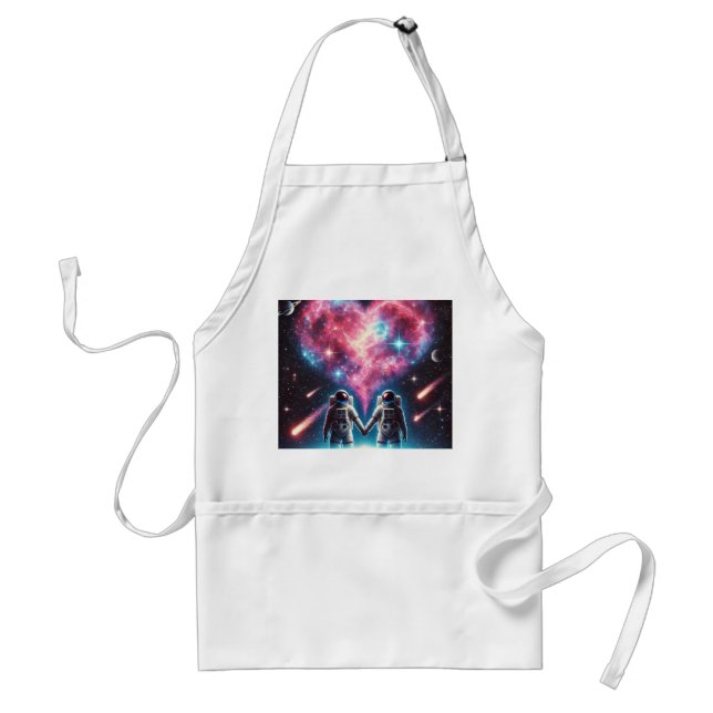 Avental Astronauta Love Apron (Frente)