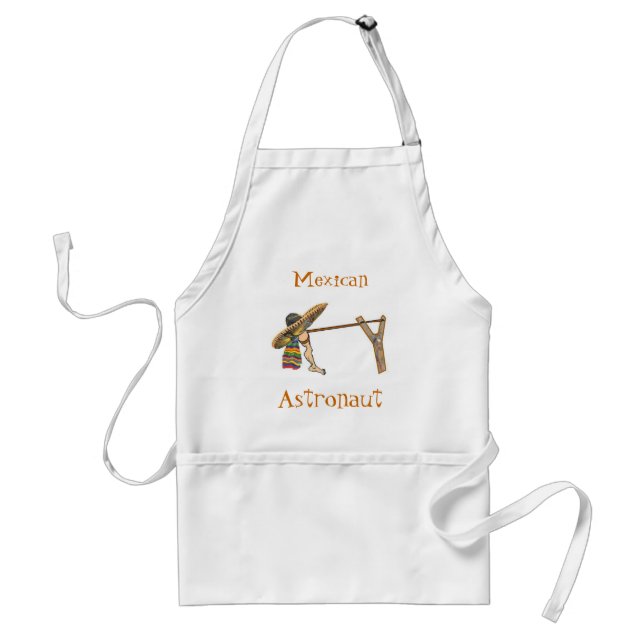 Avental Astrunaut Apron mexicano (Frente)