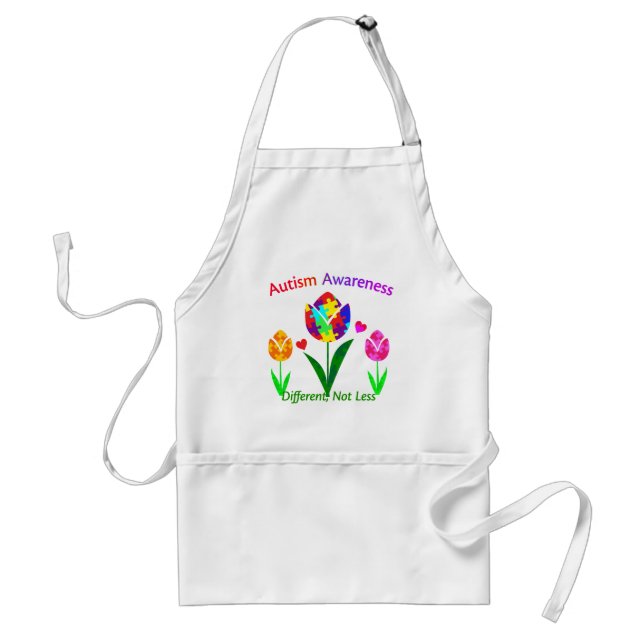 Avental Autism Awareness Tulip (Frente)