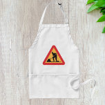 Avental Aviso de Zona de Construção de Sinalização de Rodo<br><div class="desc">Obtenha cozinhar ou arranjo com este avental que mostra um design de sinalização de estrada. Ideal para churrascos,  diversão na cozinha ou projetos DIY,  este avental oferece proteção e personalidade. Excelente para chefs,  hobbyists,  ou qualquer pessoa que queira adicionar uma reviravolta divertida de construção ao seu espaço de trabalho.</div>
