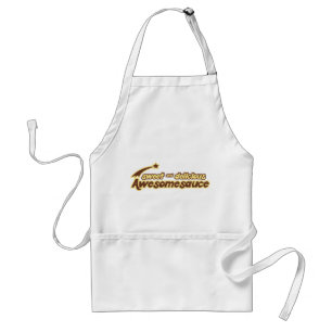 Avental Awesomesauce doce e delicioso