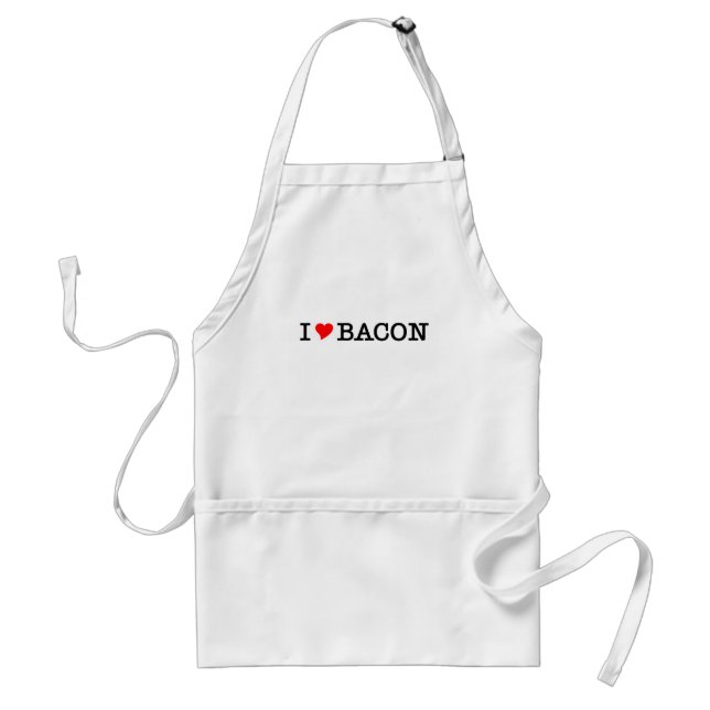 Avental Bacon I Love (Frente)