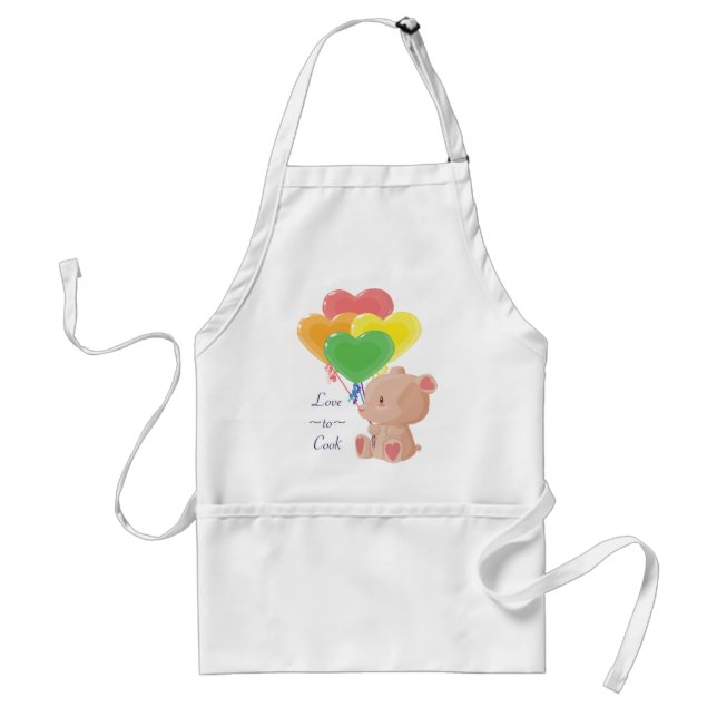 Avental Balão Bear Apron (Frente)