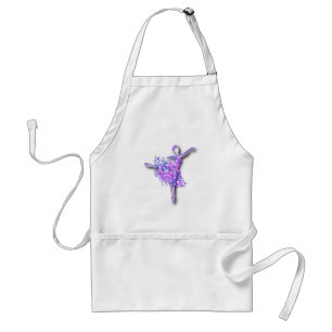 Avental Balé Roxo Ballerina Apron