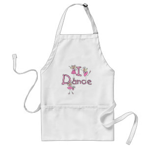 Avental Ballerina Eu Danço Camisetas e Presentes
