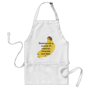 Avental Bananas Fonte: Vitaminas Minerais Fibras Aprons