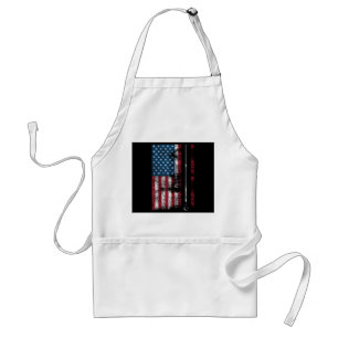 Avental Bandeira Americana Taco de Bilhar Jogo de Mesa Div