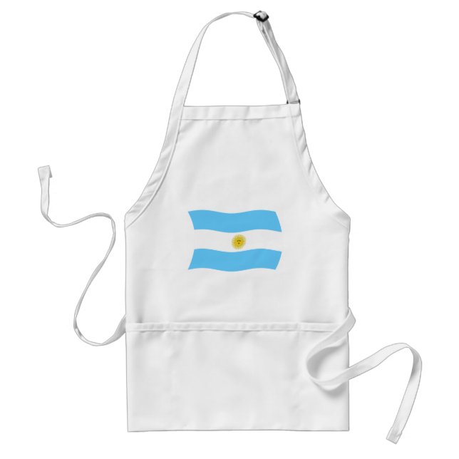 Avental Bandeira Argentina (Frente)
