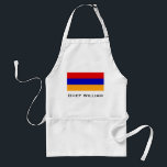 Avental Bandeira arménia<br><div class="desc">A bandeira brilhante bonita de Arménia.</div>
