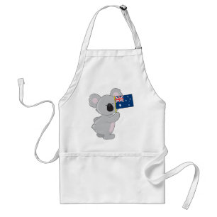 Avental Bandeira Australiana Koala