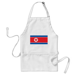 Avental Bandeira da Coreia do Norte