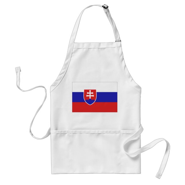 Avental Bandeira da Eslováquia (Frente)
