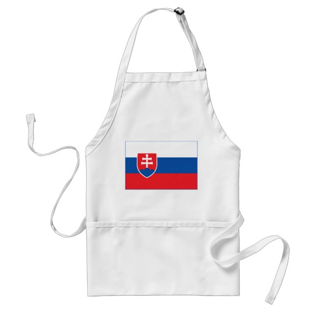 Avental Bandeira da Eslováquia (Frente)