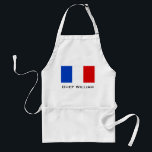 Avental Bandeira da França<br><div class="desc">A bela bandeira que representa o país da França.</div>