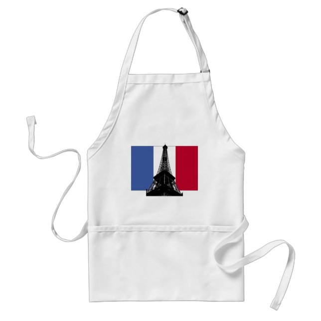 Avental Bandeira da França Apron (Frente)