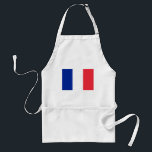 Avental Bandeira da França; Bandeira Francesa, Drapeau de<br><div class="desc">Le drapeau de la France, drapeau tricolore bleu, blanc, rouge, également appelé "drapeau ou pavillon tricolore", est l’emblème national de la République française. A bandeira nacional da França é uma bandeira tricolor com três bandas verticais de cor azul, branca e vermelha. É conhecido como o Tricolor francês ou simplesmente o...</div>