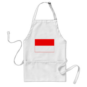 Avental Bandeira da Indonésia