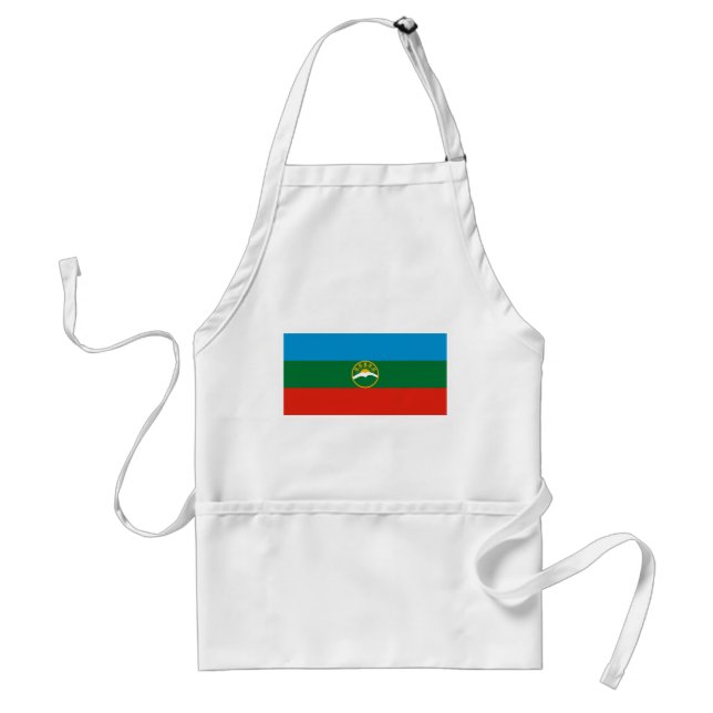 Avental Bandeira da Karachay-Circássia (Frente)