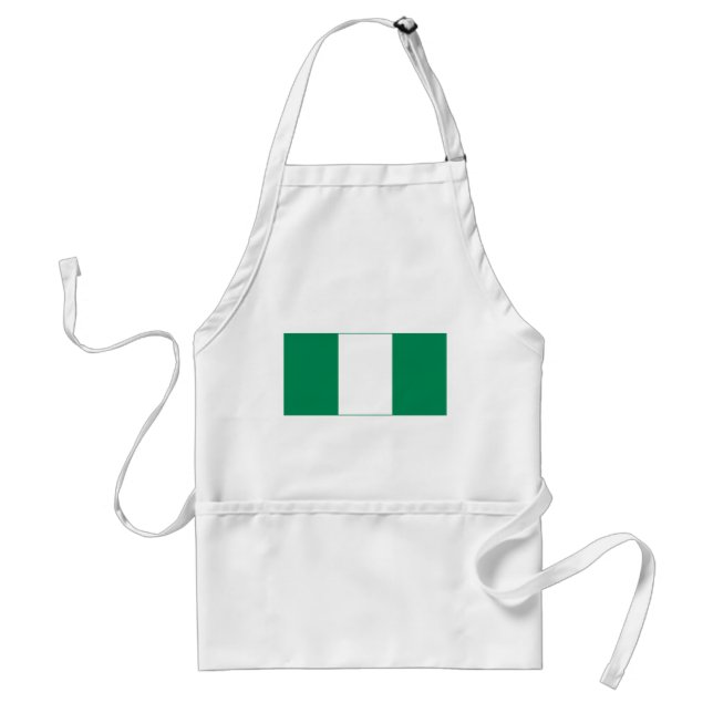 Avental Bandeira da Nigéria (Frente)