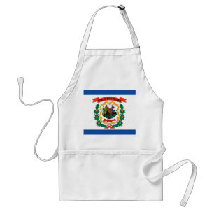 Avental bandeira da Virgínia Ocidental