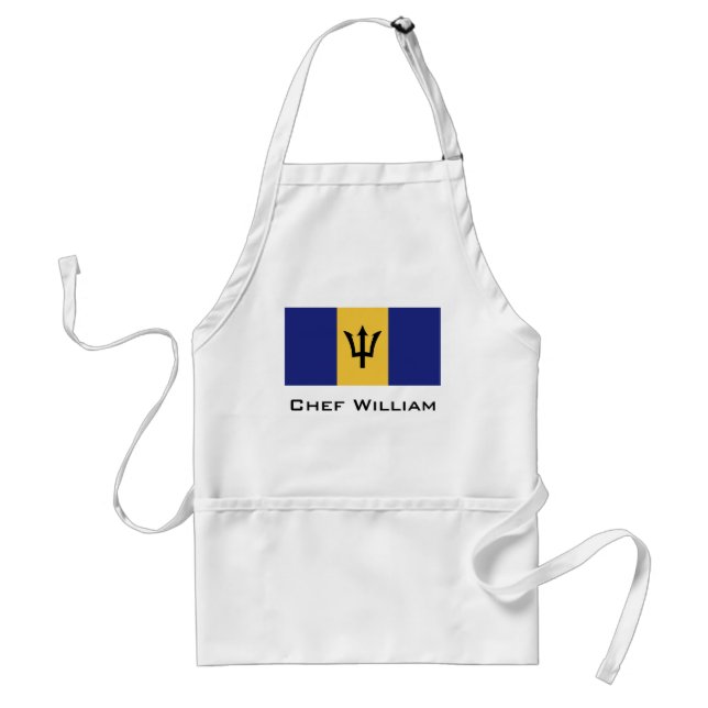 Avental Bandeira de Barbados (Frente)