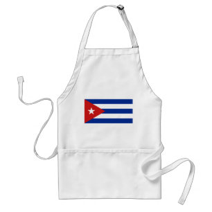 Avental Bandeira de Cuba