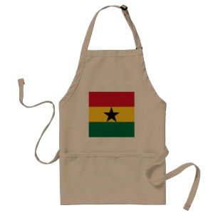 Avental Bandeira de Ghana