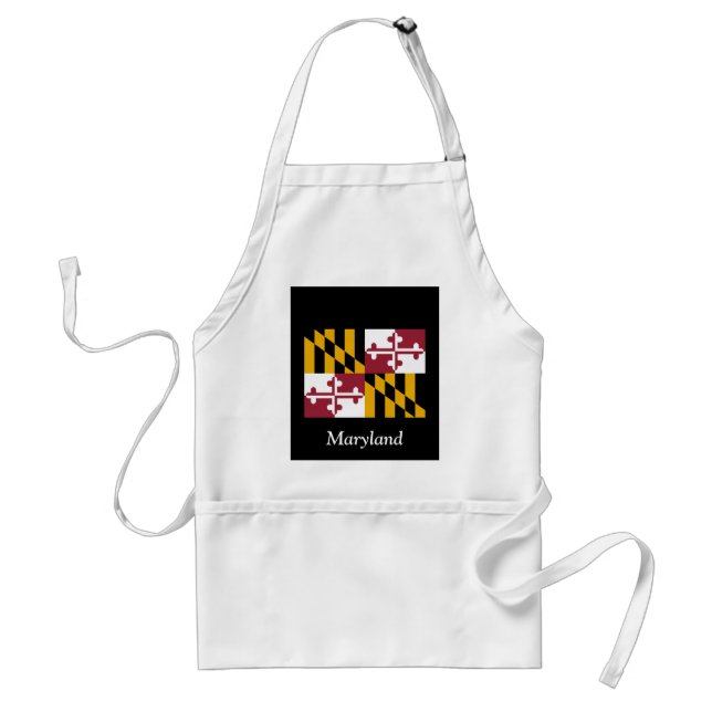 Avental Bandeira de Maryland (Frente)