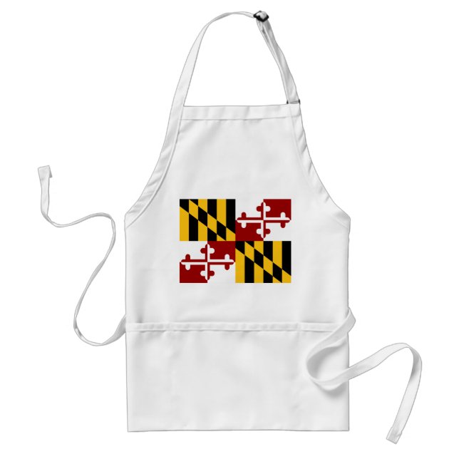 Avental bandeira de Maryland (Frente)