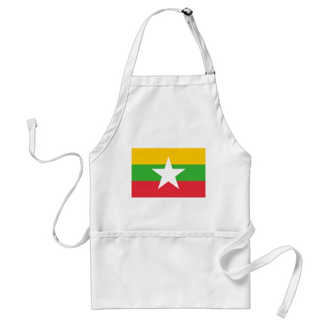 Avental Bandeira de Myanmar (Frente)