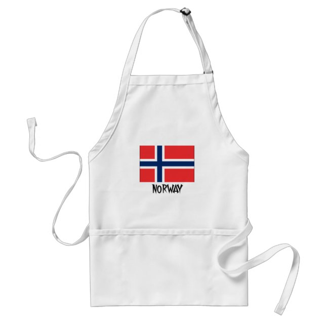 Avental Bandeira de Noruega (Frente)