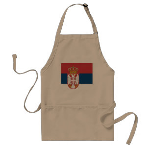 Avental Bandeira de Serbia