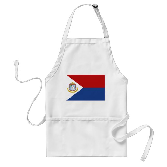 Avental Bandeira de Sint Maarten (Frente)