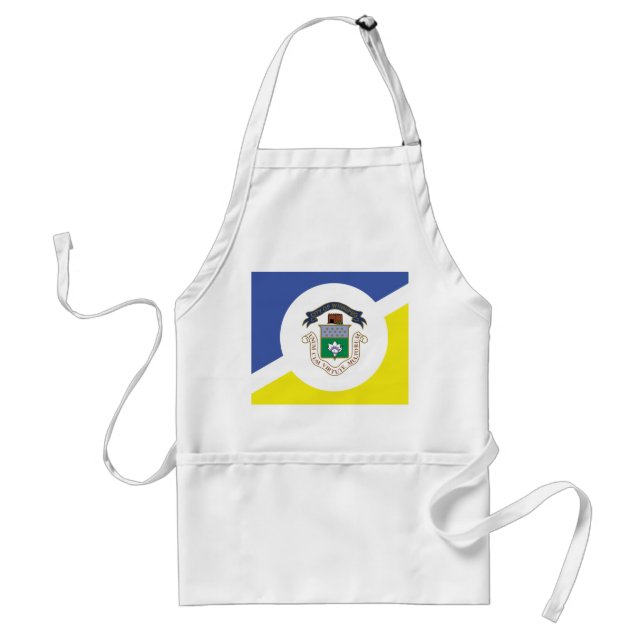 Avental Bandeira de Winnipeg, Manitoba Adulto Apron (Frente)