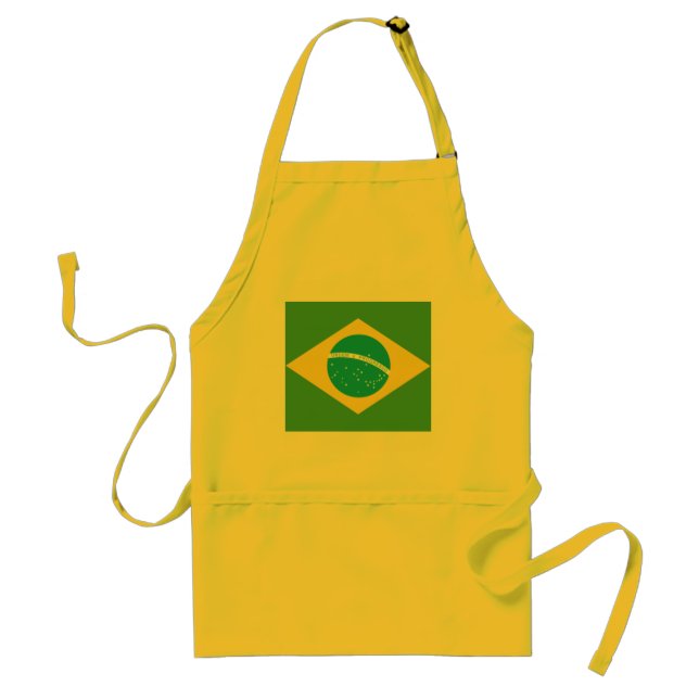 Avental Bandeira do Brasil Apron (Frente)