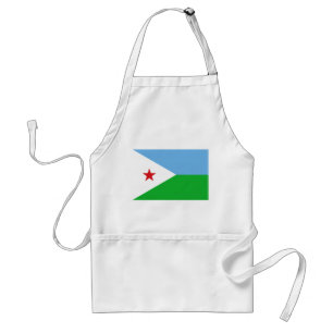 Avental Bandeira do Djibuti