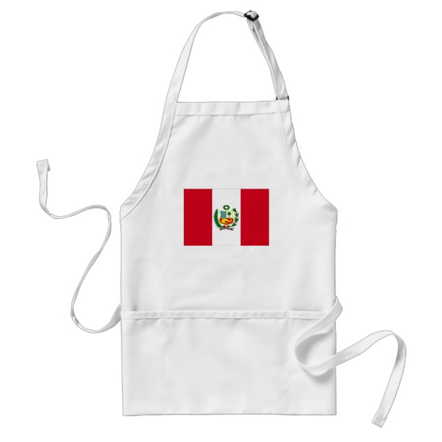 Avental Bandeira Nacional do Peru (Frente)